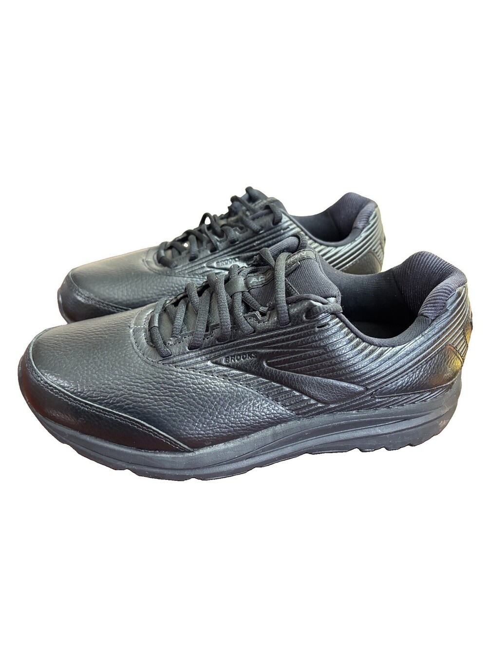 Brooks Addiction Walker 2 Men’s Black Sneakers Sz 9 Wide 2E